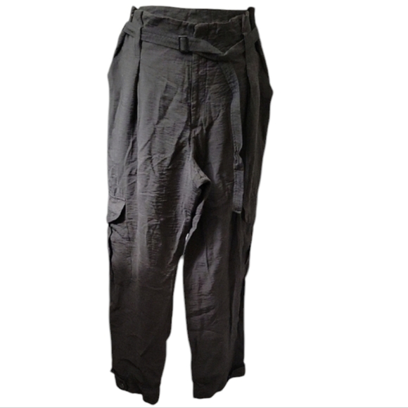 Simply Vera Vera Wang Stylish Green Cargo Pants - Picture 1 of 5